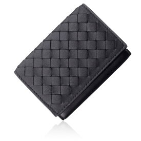 ボッテガ・ヴェネタ BOTTEGA VENETA ミニ財布 515385 VO0B2 8885 BLACK 誕生日 プレゼント ギフト送料無料