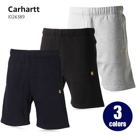 カーハート メンズ ハーフパンツ 短パン ショートパンツ Carhartt I026389 1C90 ネイビー ブラック グレー カジュアル ブランド 春夏 誕生日 プレゼント ギフト 送料無料