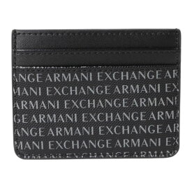 アルマーニ エクスチェンジ カードケース メンズ 958053 CC230 00020 BLACK ブラック ARMANI EXCHANGE