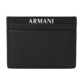 【10%OFF!SS期間中】アルマーニエクスチェンジ カードケース 958053 1A807 00020 NERO ブラック メンズ ARMANI EXCHANGE