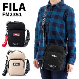 フィラ ロゴテープショルダーバッグ FM2351 ユニセックス FILA