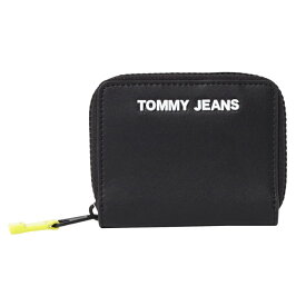 トミーヒルフィガー 二つ折り財布 AW0AW10685BDS Black レディース TOMMY HILFIGER