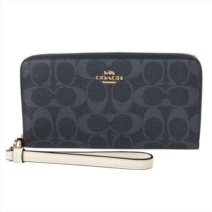 正規品】COACH 長財布 ブラックC4452 IME74 メンズ レディース 楽天 