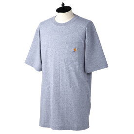 カーハート T-SHIRT K87 HEATHER GREY グレー メンズ CARHARTT