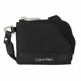 カルバンクライン メンズ ストラップ付財布 ブラック K50K508515BAX Calvin Klein
