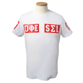 ディーゼル Tシャツ 00SCQ0 0091B 100 ホワイト メンズ DIESEL