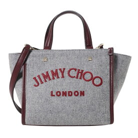 ジミーチュウ トートバッグ VARENNE TOTEBAGSQHY MARL GREY/BURGUNDY/LIGHTGOLD MARL GREY レディース JIMMY CHOO