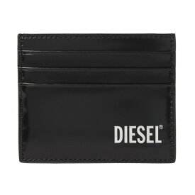 ディーゼル カードケース メンズ DIESEL X08193 PS679 T8013 ブラック 黒 名刺入れ ICカード