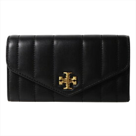 トリーバーチ 長財布 84018 890 Black / Rolled Gold TORY BURCH