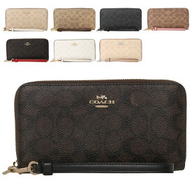 コーチアウトレット 長財布 CW778 COACH OUTLET 財布 メンズ レディース ラウンドファスナー ストラップ付