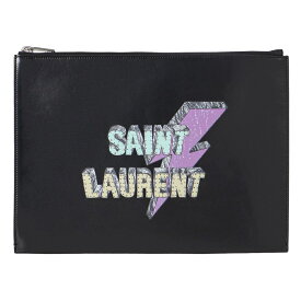 サンローラン クラッチバッグ 397295 BXRE6 1077 ブラック SAINT LAURENT