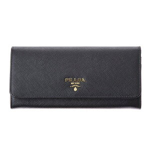 [haruka様専用】ＰＲＡＤＡ　プラダ　長財布 ブラック／ハイビスカス サフィアーノマルチカラー 長財布 | PRADA - 日本