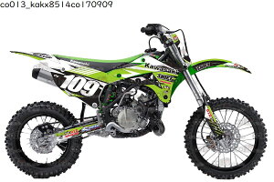 �J���T�L KAWASAKI KX85 �K�� �I���W�i�� �X�e�b�J�[ �f�J�[�� 2014 2015 2016 2017 2018 2019 2020 2021 �o�C�N�p �I�t���[�h�o�C�N