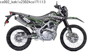 �J���T�L KAWASAKI KLX230 KLX230S KLX230SE �K�� �I���W�i�� �X�e�b�J�[ �f�J�[�� 2024 2025 2026 �o�C�N�p �I�t���[�h�o�C�N