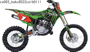 �J���T�L KAWASAKI KX85 KX112 �K�� �I���W�i�� �X�e�b�J�[ �f�J�[�� 2022 2023 2024 2025 2026 �o�C�N�p �I�t���[�h�o�C�N