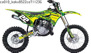 �J���T�L KAWASAKI KX85 KX112 �K�� �I���W�i�� �X�e�b�J�[ �f�J�[�� 2022 2023 2024 2025 2026 �o�C�N�p �I�t���[�h�o�C�N
