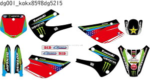 �J���T�L KAWASAKI KX85 KX100 �K�� �I���W�i�� �X�e�b�J�[ �f�J�[�� 1998 1999 2000 2001 2002 2003 2004 2005 2006 2007 2008 2009 2010 2011 2012 2013 �o�C�N�p �I�t���[�h�o�C�N