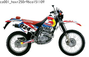 �z���_ HONDA XR250R XR400R �K�� �I���W�i�� �X�e�b�J�[ �f�J�[�� 1996 1997 1998 1999 2000 2001 2002 2003 2004 �o�C�N�p �I�t���[�h�o�C�N