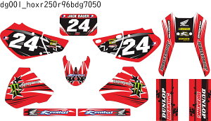 �z���_ HONDA XR250R XR400R �K�� 1996 1997 1998 1999 2000 2001 2002 2003 2004 �O���t�B�b�N�f�J�[���L�b�g �X�e�b�J�[ �f�J�[�� �o�C�N�p �I�t���[�h�o�C�N �yB�O���[�v�z