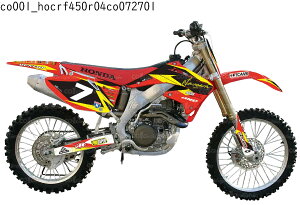 �z���_ HONDA CRF450R �K�� 2002 2003 �O���t�B�b�N�f�J�[���L�b�g �X�e�b�J�[ �f�J�[�� �o�C�N�p �I�t���[�h�o�C�N �yA�O���[�v�z