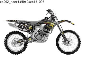 �z���_ HONDA CRF450R �K�� �I���W�i�� �X�e�b�J�[ �f�J�[�� 2002 2003 �o�C�N�p �I�t���[�h�o�C�N