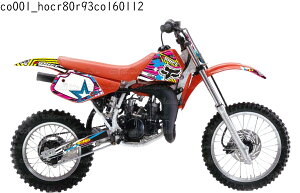 �z���_ HONDA CR80R �K�� �I���W�i�� �X�e�b�J�[ �f�J�[�� 1993 1994 1995 �o�C�N�p �I�t���[�h�o�C�N