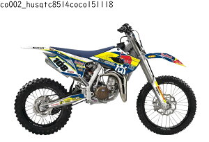 �n�X�N�o�[�i HUSQVARNA TC85 �K�� �I���W�i�� �X�e�b�J�[ �f�J�[�� 2014 �o�C�N�p �I�t���[�h�o�C�N