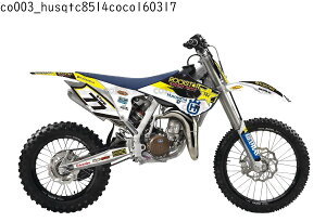 �n�X�N�o�[�i HUSQVARNA TC85 �K�� �I���W�i�� �X�e�b�J�[ �f�J�[�� 2014 �o�C�N�p �I�t���[�h�o�C�N