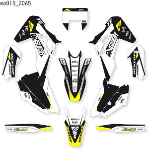 �n�X�N�o�[�i HUSQVARNA TC85 �K�� �I���W�i�� �X�e�b�J�[ �f�J�[�� 2025 �o�C�N�p �I�t���[�h�o�C�N �yA�O���[�v�z