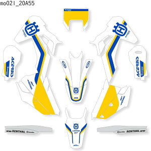 �n�X�N�o�[�i HUSQVARNA TC85 �K�� �I���W�i�� �X�e�b�J�[ �f�J�[�� 2018 2019 2020 2021 2022 2023 2024 �o�C�N�p �I�t���[�h�o�C�N �yB�O���[�v�z
