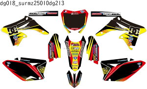 �X�Y�L SUZUKI RMZ250 �K�� 2010 2011 2012 2013 2014 2015 2016 2017 2018 �O���t�B�b�N�f�J�[���L�b�g �X�e�b�J�[ �f�J�[�� �o�C�N�p �I�t���[�h�o�C�N �yC�O���[�v�z