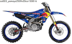 YAMAHA ���}�n YZ250F �K�� �I���W�i�� �X�e�b�J�[ �f�J�[�� 2019 2020 2021 2022 2023 �o�C�N�p �I�t���[�h�o�C�N