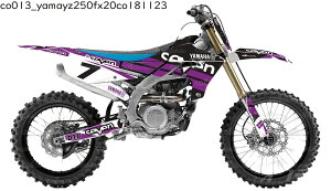 YAMAHA ���}�n YZ250F �K�� �I���W�i�� �X�e�b�J�[ �f�J�[�� 2019 2020 2021 2022 2023 �o�C�N�p �I�t���[�h�o�C�N