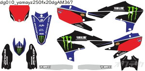 YAMAHA ���}�n YZ250F �K�� �I���W�i�� �X�e�b�J�[ �f�J�[�� 2019 2020 2021 2022 2023 �o�C�N�p �I�t���[�h�o�C�N dg