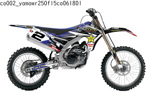 ���}�n YAMAHA YZ250F �K�� �I���W�i�� �X�e�b�J�[ �f�J�[�� 2014 2015 2016 2017 2018 �o�C�N�p �I�t���[�h�o�C�N �yA�O���[�v�z