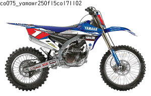 ���}�n YAMAHA YZ250F �K�� �I���W�i�� �X�e�b�J�[ �f�J�[�� 2014 2015 2016 2017 2018 �o�C�N�p �I�t���[�h�o�C�N �yB�O���[�v�z