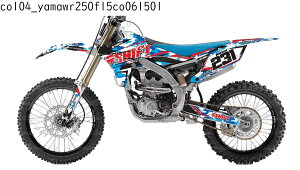 ���}�n YAMAHA YZ250F �K�� �I���W�i�� �X�e�b�J�[ �f�J�[�� 2014 2015 2016 2017 2018 �o�C�N�p �I�t���[�h�o�C�N �yC�O���[�v�z