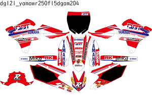 ���}�n YAMAHA YZ250F �K�� �I���W�i�� �X�e�b�J�[ �f�J�[�� 2014 2015 2016 2017 2018 �o�C�N�p �I�t���[�h�o�C�N �yG�O���[�v�z