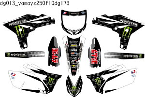 ���}�n YAMAHA YZ250F �K�� �I���W�i�� �X�e�b�J�[ �f�J�[�� 2010 2011 2012 2013 �o�C�N�p �I�t���[�h�o�C�N �yB�O���[�v�z