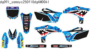 ���}�n YAMAHA YZ250F �K�� �I���W�i�� �X�e�b�J�[ �f�J�[�� 2010 2011 2012 2013 �o�C�N�p �I�t���[�h�o�C�N �yD�O���[�v�z