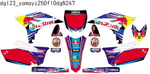 ���}�n YAMAHA YZ250F �K�� �I���W�i�� �X�e�b�J�[ �f�J�[�� 2010 2011 2012 2013 �o�C�N�p �I�t���[�h�o�C�N �yE�O���[�v�z