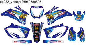 ���}�n YAMAHA YZ250F YZ450F �K�� �I���W�i�� �X�e�b�J�[ �f�J�[�� 2009 �o�C�N�p �I�t���[�h�o�C�N �yC�O���[�v�z
