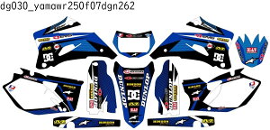 ���}�n YAMAHA WR450F �K�� �I���W�i�� �X�e�b�J�[ �f�J�[�� 2007 2008 2009 2010 2011 �o�C�N�p �I�t���[�h�o�C�N �yB�O���[�v�z