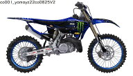 ヤマハ YAMAHA YZ125 適合 2022 2023 2024 2025 2026 グラフィックデカールキット ステッカー デカール …