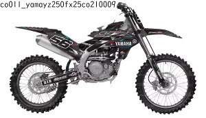 ���}�n YAMAHA YZ250F �K�� �I���W�i�� �X�e�b�J�[ �f�J�[�� 2024 2025 2026 �o�C�N�p �I�t���[�h�o�C�N