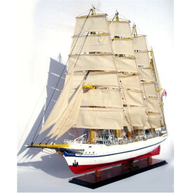 木製手作り・大型帆船模型 新日本丸 95cm 【 完成品 】【RCP】 【代金引換不可】 /送料無料