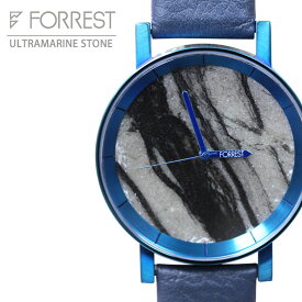 本物の自然が宿る森の腕時計「FORREST」ULTRAMARINE STONE/ウルトラマリーン・ストーン/石/腕時計/天然石/アクセサリー/クォーツ/ブラックツリーストーン/本革ベルト/バンド/アナログ/レディース/メンズ/ギフト/プレゼント/記念日/送料無料/