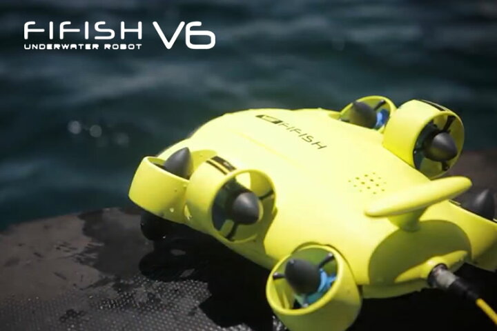 楽天市場】4K UHDカメラ搭載 水中ドローン FIFISH V6 ファイフィッシュ 