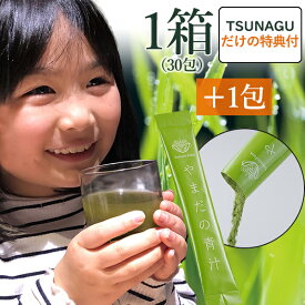 子供も安心して美味しく飲める！やまだの青汁 NATURAL AOJIRU 30包/1箱＋特典1包付き 【送料無料】 1ヶ月分【レビューを書いて嬉しい特典付き！】 青汁 抹茶の味わいでお子様にも好評！飲みやすい 美味しい 青汁 1杯で1日分の野菜