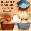 デロリアンズ グリップボウル DeLoreans 穴澤 賢プロデュース 角型 美濃焼 焼き物 国産 日本製 滑らない 器 食器 ボウル ボール 水のみ ごはん 茶碗 犬 犬用 犬グッズ ボール グリップボール うつわ 皿